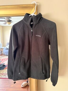 Columbia Black Full-Zip Fleece Jacket